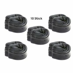 Continental 10 Stück 26 Zoll Fahrrad Schlauch Autoventil 26x1.75-2.1 ETRTO 47/57-559 Tube AV
