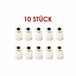 Nicht Angegeben 10 Stück Fahrrad Bremszug Kappen Hülsen Bowdenzug Hüllen End Kappen Ferrule V2A