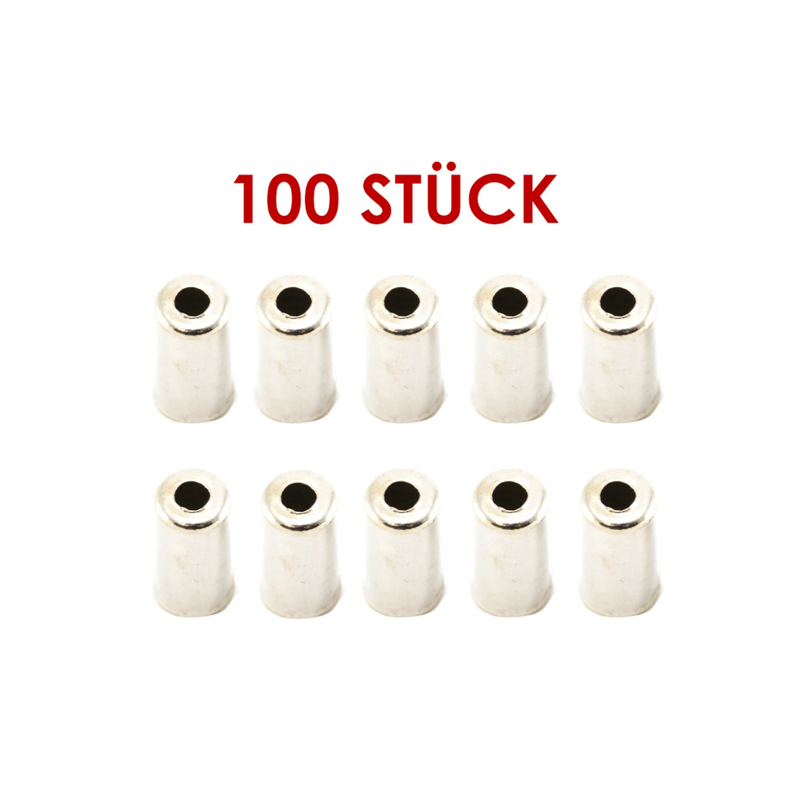 Nicht Angegeben 100 Stück Fahrrad Bremszughüllen Kappen End Hülsen Endkappen Bremszug Kappe NIRO 3 Nicht Angegeben 100 Stück Fahrrad Bremszughüllen Kappen End Hülsen Endkappen Bremszug Kappe NIRO