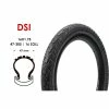 DSI 16 Zoll Fahrrad Reifen 16x1.75 Kinder Laufrad Kinderwagen 47-305 Schwarz