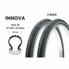 2 Stück 24 Zoll Fahrrad Reifen INNOVA 24x1.75 City Bike 47-507 Reflexstreifen -E-Bike Teile Verkäufe 2 stueck 24 zoll fahrrad reifen innova 24x175 city bike 47 507 reflexstreifen