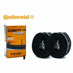 2 Stück 26 Zoll Continental Fahrrad Schlauch MTB City 47/62-559 SV42 Sclaverand Ventil Tube