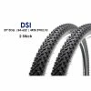 2 Stück 29 Zoll Fahrrad Reifen DSI 54-622 MTB 29x2.10 Mantel Decke Tire Schwarz