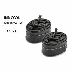 2 Stück INNOVA Fahrrad Schlauch MTB Autoventil 26x2.0 Bis 2.4 ETRTO 56/60-559 AV