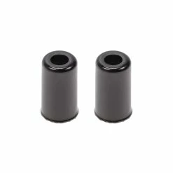 2 Stück PROMAX Endkappe Hülse Für Aussenhülle Bremszug Fahrrad Ø5mm Stahl Schwarz