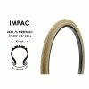 24 Zoll Fahrrad Reifen 24x1.75 Impac Schwalbe Streetpac 47-507 Creme Reflex Streifen