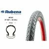 Rubena 24 Zoll Fahrrad Reifen MITAS 24x1.75 Tourenräder Citybikes 47-507 Grau