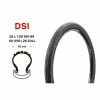26 Zoll DSI Fahrrad Reifen 50-559 City Bike MTB 26x1.90 Schwarz -E-Bike Teile Verkäufe 26 zoll dsi fahrrad reifen 50 559 city bike mtb 26x190 schwarz