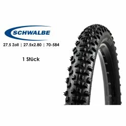 27.5" Fahrrad FALT Reifen 27.5x2.80 SCHWALBE Nobby Nic Performance MTB 70-584