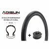 Arisun 27.5 Zoll Fahrrad Reifen Schlauch SET 27.5x2.20 Reflexstreifen 55-584 Schwalbe SV