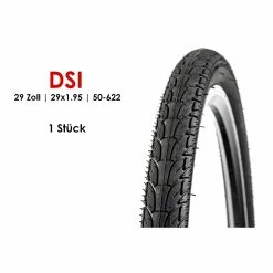 29 Zoll DSI Fahrrad Reifen 50-622 City Touren Bike 29x1.95 Tire Mantel Decke