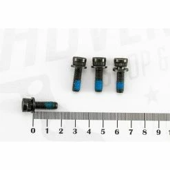 4 Stück Fahrrad Shimano Bremssattel Schraube M6 X 18 Adapter Schraubensicherung