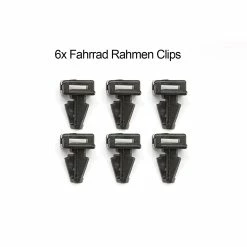 Nicht Angegeben 6 Stück Rahmen Clip Kabel Führung Halterung Halter Clips Fixierung E Bike Frame