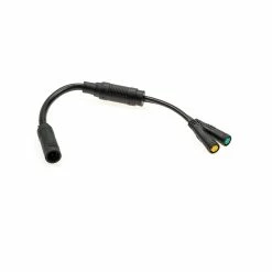 E Bike Steuer Kabel JULET Y-Kabel 8-Polig Auf 3-Polig (gelb) Und 5-Polig (grün) 245mm