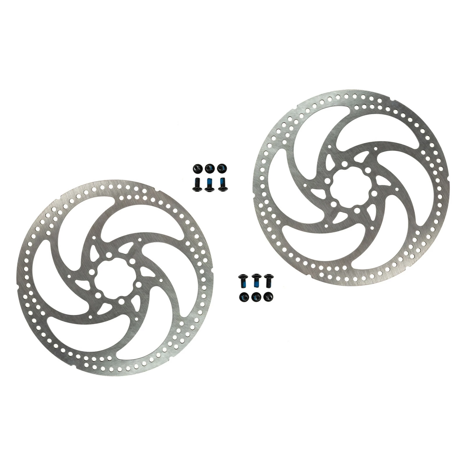 Promax Fahrrad Brems Scheiben Sets 180 Mm VR HR Disc Brake 6 Loch Mit Schrauben 3 Promax Fahrrad Brems Scheiben Sets 180 Mm VR HR Disc Brake 6 Loch Mit Schrauben