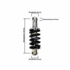 Fahrrad Rahmen Dämpfer Feder Element Lu Jin LJ400A 150 Mm Fully 24 Mm Hinten 2000 LBS B-Ware