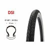 Fahrrad Reifen DSI 24x1.75 Bereifung City Bike 47-507 Tire Schwarz Weiss