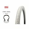 Fahrrad Reifen DSI 24x1.75 City Trekking Bike 47-507 Tire Grau