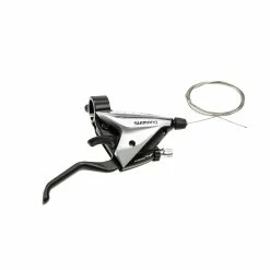 Fahrrad Schalt Brems Hebel SHIMANO Acera Shifter Rechts 9-fach ST-EF65-9R Silber 2 Finger