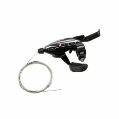 Fahrrad Schalt Brems Hebel SHIMANO Acera Shifter Rechts 9fach ST-EF65-9R Schwarz 2 Finger