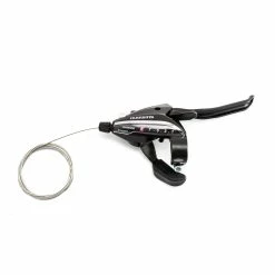 Fahrrad Schalt Brems Hebel SHIMANO Acera Shifter Rechts 9fach ST-EF65-9R Schwarz 4 Finger