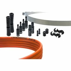 JAGWIRE Mountain Pro Brake Kit PCK406 Bremszug Set Aussenhülle Innenzug Orange