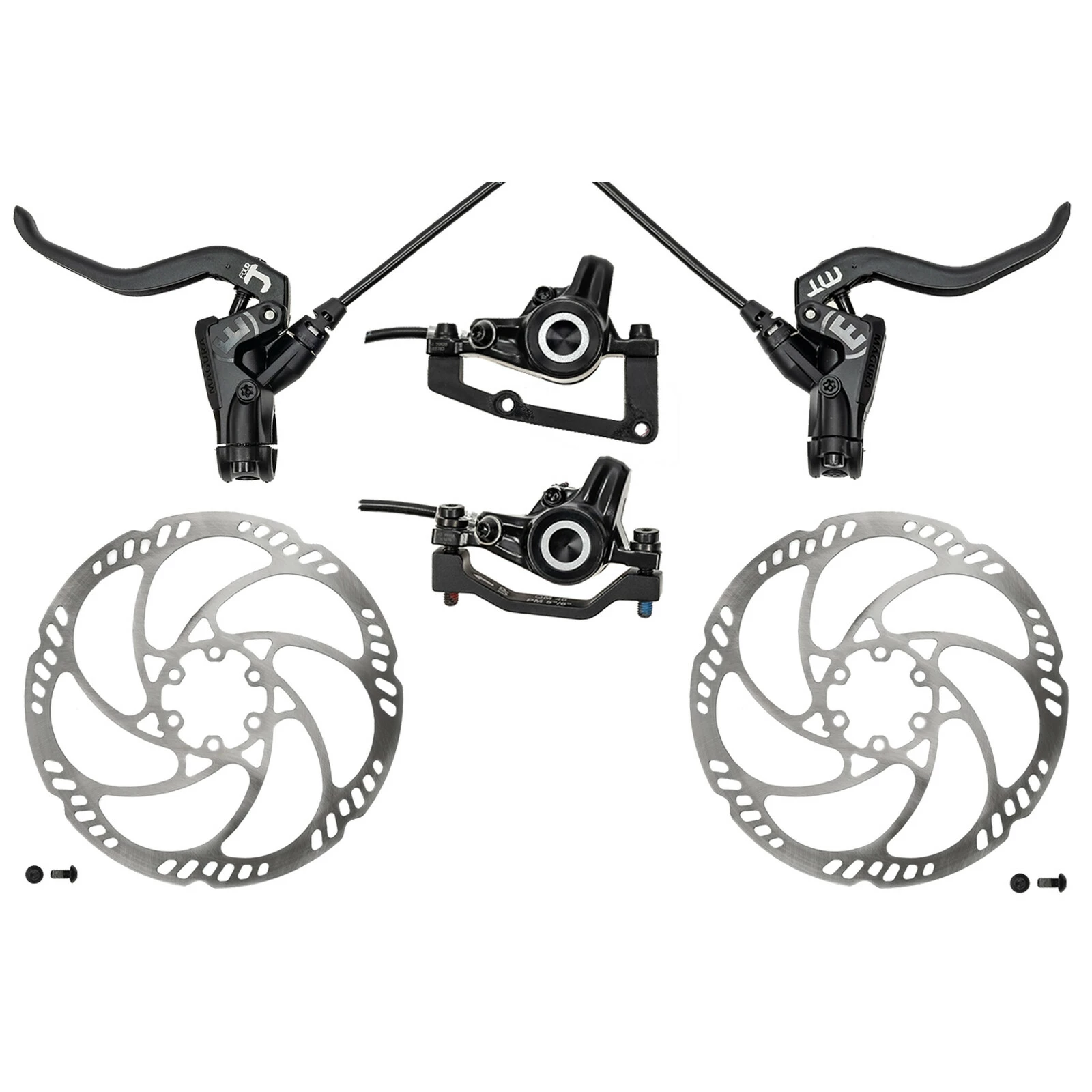 MAGURA MT4 Hydraulische Scheibenbremse Set Vorne/Hinten Inkl. Bremsscheiben Vorne: 850mm Hinten: 1750mm B-Ware 3 MAGURA MT4 Hydraulische Scheibenbremse Set Vorne/Hinten Inkl. Bremsscheiben Vorne: 850mm Hinten: 1750mm B-Ware