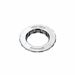 Shimano Centerlock Rotor Lock Ring 26,5mm Verschlussring Achsen 15mm 20mm Silber