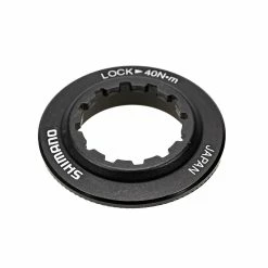 SHIMANO Centerlock Verschlussring Bremsscheibe Lock Ring Schwarz