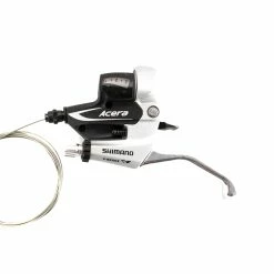 SHIMANO ST-M360 ACERA Brems Schalthebel Shifter 3 Fach Links Rapid Fire Silber